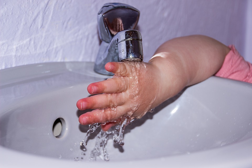 Hand sanitizer is better than hand washing to prevent sickness in kids